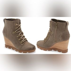 Sorel Joan Uptown Lace Up/Zip Up Booties